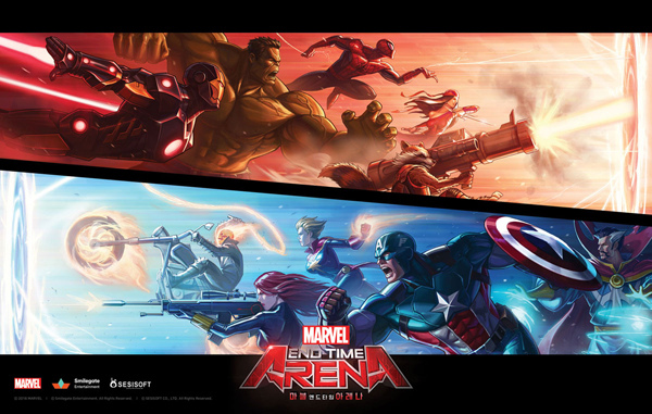 Tampilan Marvel End Time Arena – Superhero Moba Yang Keren Dari Marvel