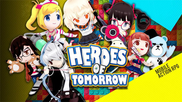 Penampilan Heroes of Tomorrow Game Mobile RPG Dengan Karakter Absurd