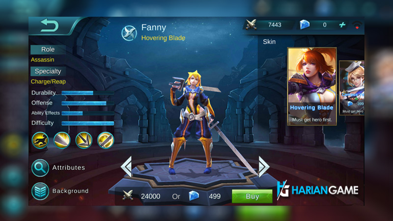 Guide Hero Fanny Mobile Legends