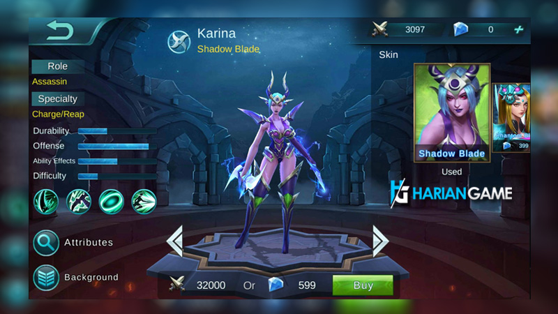 Guide Hero Karina Mobile Legends