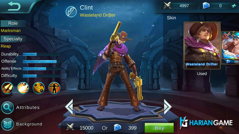 Guide Hero Clint Mobile Legends