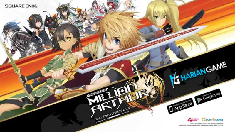 NetEase Merilis Game Mobile Pertama Rebellious Million Arthur