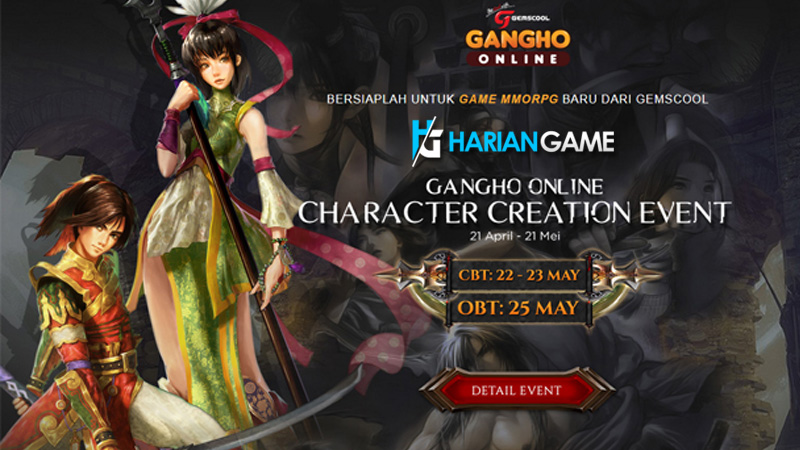Event Character Creation Di GangHo Online Berhadiah 5 Unit Xiaomi Mi5