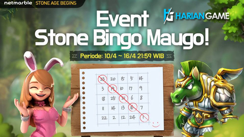 Dapatkan Hadiah Pet Legenday Tipe Maugo Pada Event Stone Bingo Maugo