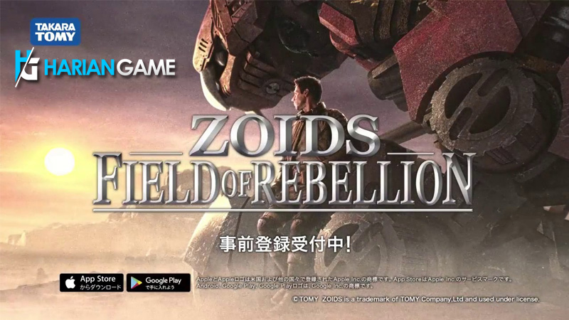 Inilah Video Penampilan Game Mobile Zoids: Field of Rebellion