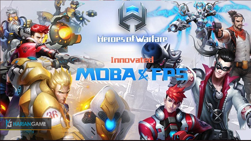 Game Mobile MOBA FPS Heroes of Warfare Sudah Resmi Dirilis