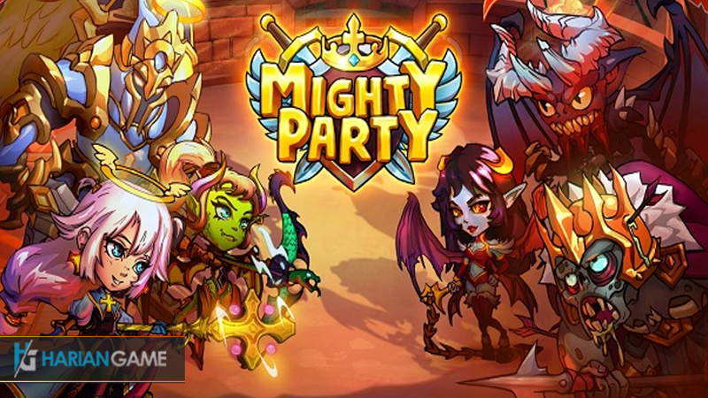 Mighty Party Heroes Clash Kini Telah Hadir Untuk Perangkat Mobile