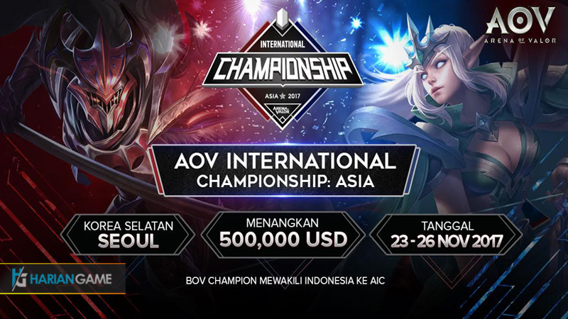 Kompetisi Turnamen internasional AOV Mobile eSport Terbesar Telah Tiba!