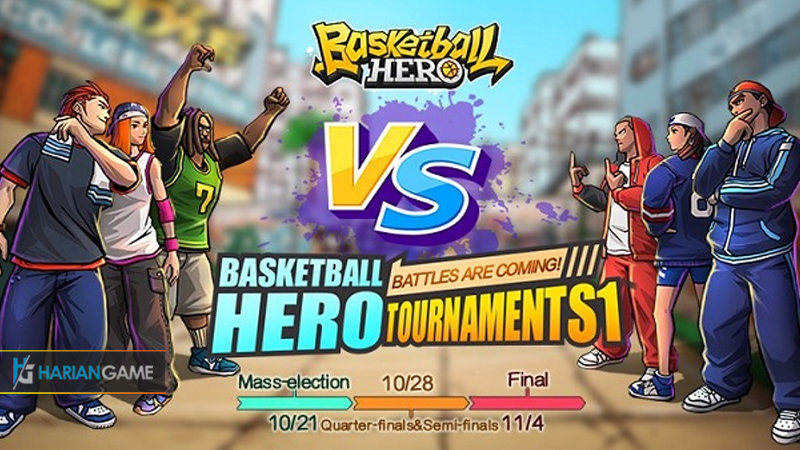 Inilah Turnamen Pertama Game Mobile Basketball Hero