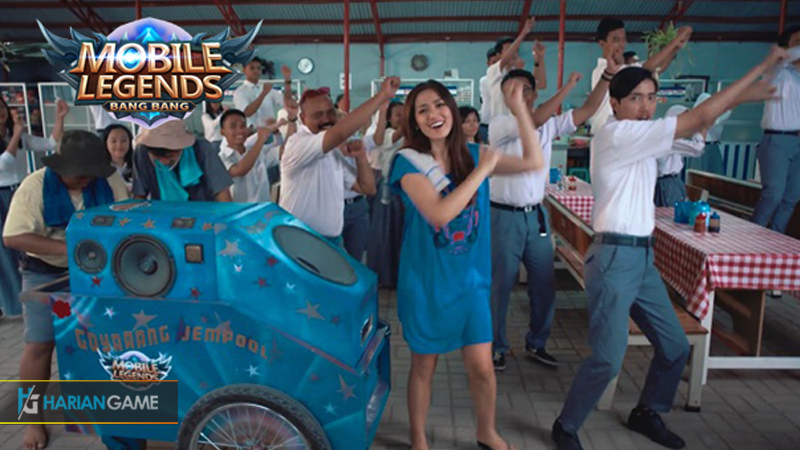 Iklan Mobile Legends Untuk Mengajak Para Pemainnya Goyang Jempol Bersama Jessica Iskandar