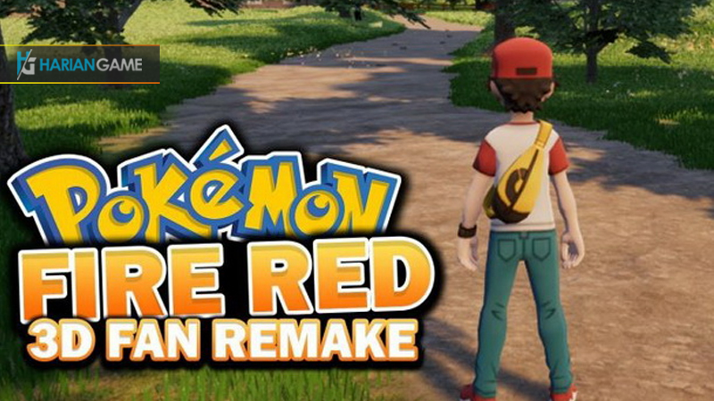 Inilah Remake Game Pokemon Fire Red Dengan Basis Unreal Engine 4 Yang Dikembangkan Seorang Fans