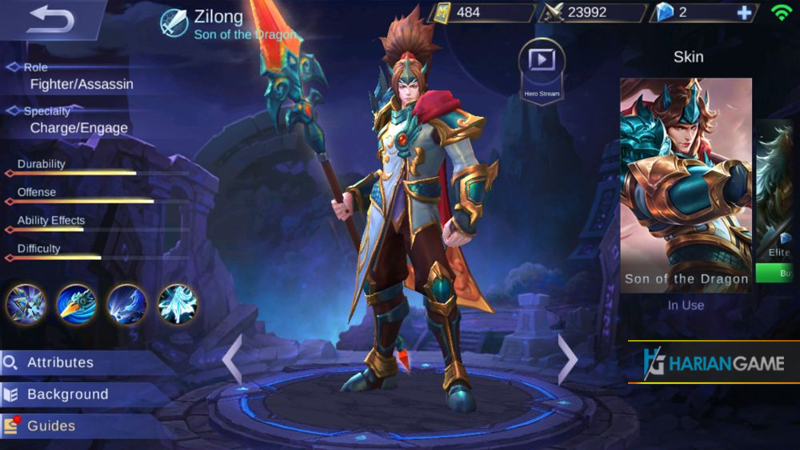 Guide Hero Zilong Mobile Legends
