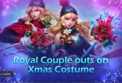 Inilah Penampilan Skin Couple Special Christmas Lancelot dan Odette