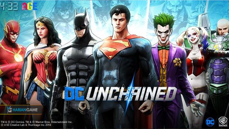 Game Mobile DC Unchained Kini Sudah Memasuki Tahap Pra-registrasi