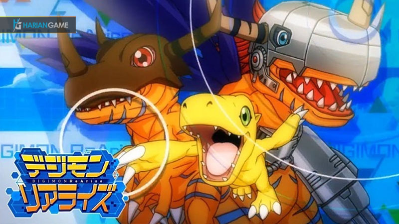 Game Mobile Digimon ReArise Kini Sudah Membuka Tahap Pra-Registrasi
