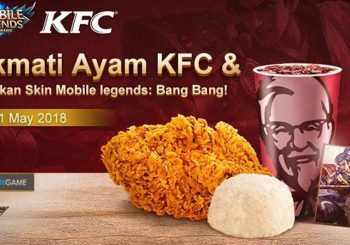 Dapatkan Skin Hero Mobile Legends Sambil Menyantap Ayam KFC