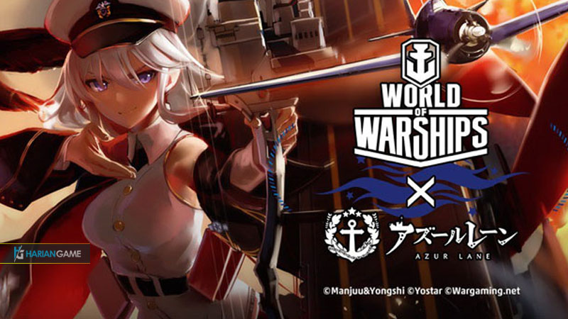 Game World of Warships Akan Berkolaborasi Dengan Azur Lane
