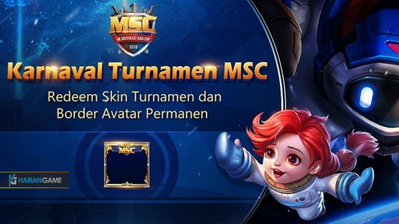 Inilah Cara Untuk Mendapatkan Border Avatar Limited Edition MSC 2018 Mobile Legends