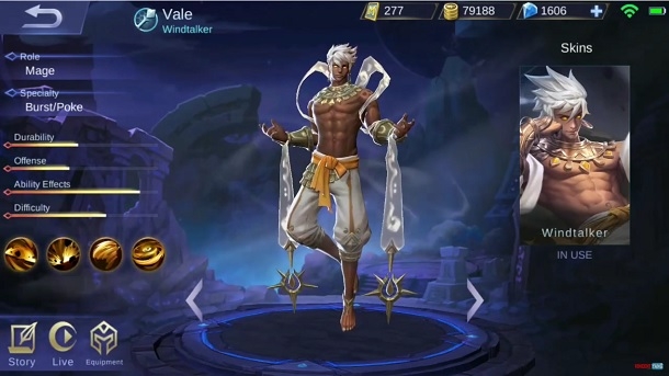 Inilah Penampilan Hero Mage Terbaru Vale Mobile Legends
