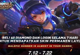 Event Bagikan Skin Layla - Malefic Gunner Permanen Mobile Legends