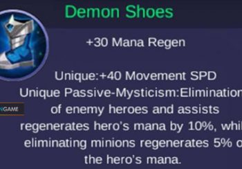 Inilah 5 Hero Mobile Legends Yang Sangat Diwajibkan Menggunakan Item Demon Shoes Versi Hariangame