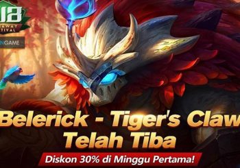 Inilah Penampilan Skin Hero Tank Belerick Mobile Legends