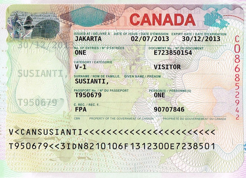 Visa Kanada dan Transit