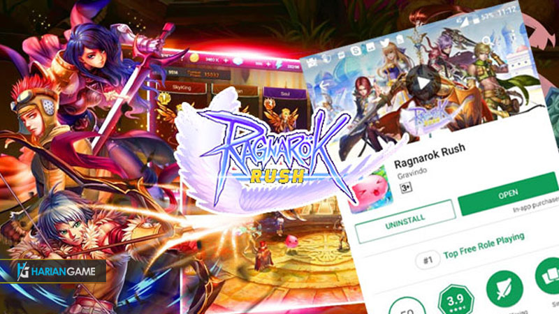 Hanya Dalam 3 Hari Game Mobile Ragnarok Rush Menduduki Posisi Pertama Di Google Play