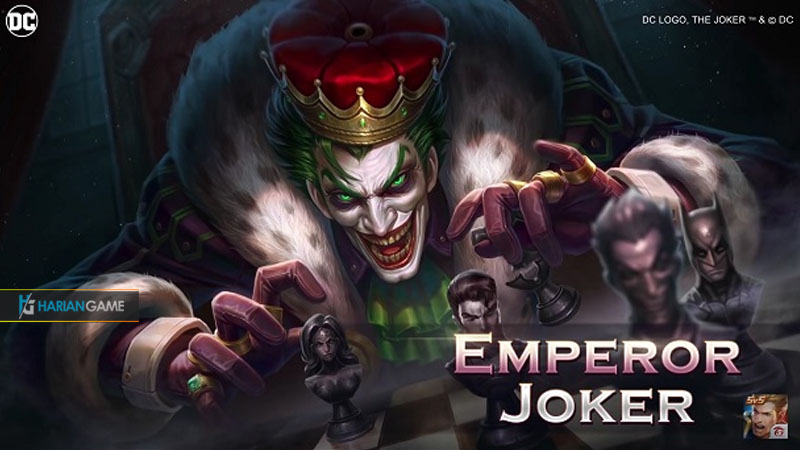 Inilah Penampilan Skin Epic Terbaru Hero Joker Arena of Valor
