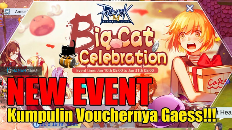 Event Ragnarok M Big Cat Celebration Yang Sudah Dimulai Hari Ini